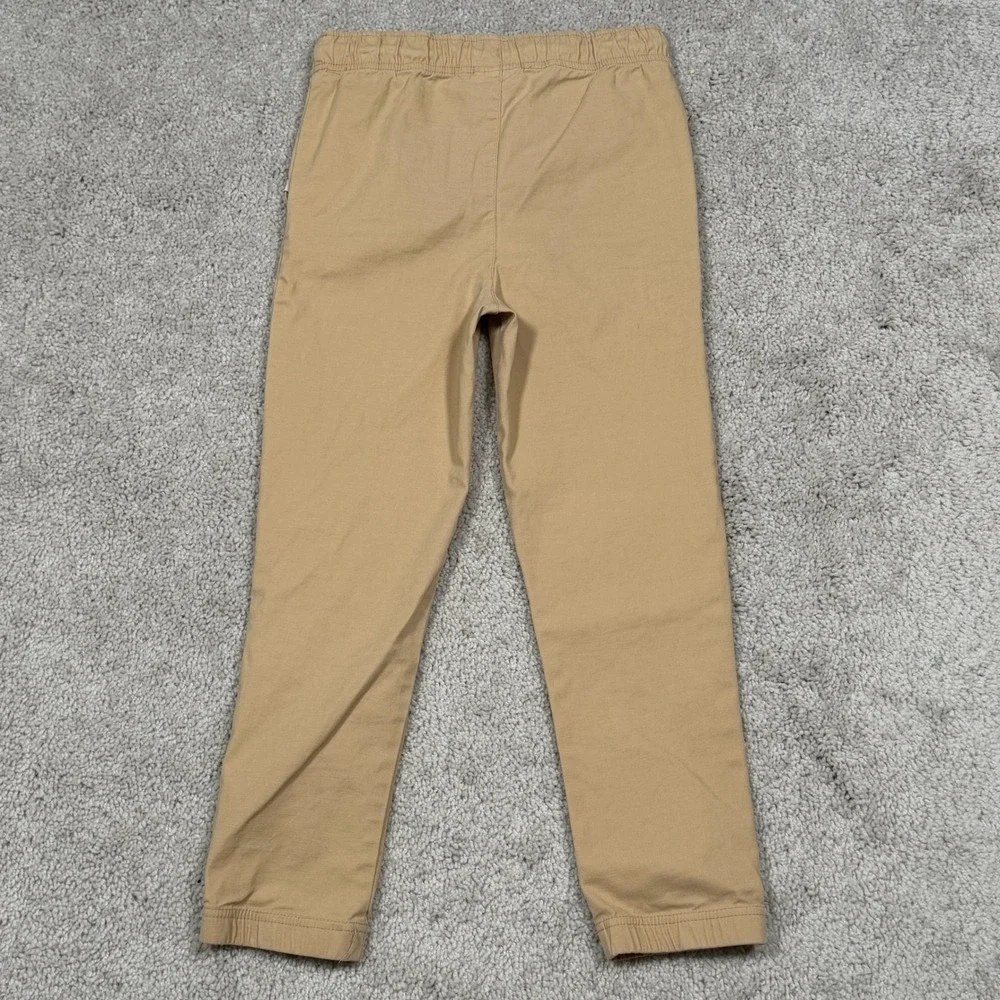Tommy Bahama Boys Khaki Tan Elastic Waist Jogger Pants Size M 7/8